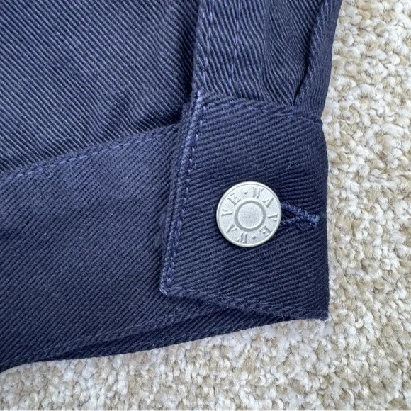 VTG Denim Jeans Jacket Blue Womens Size M Crop USA Made - Picture 4 of 9